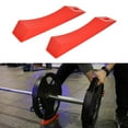 thumbnail image 1 of , Effortless Loading/Unloading Barbell & , Portable, Durable, for , weight Training , Strength Training Red, 23x4.5x3CM, 1 of 10