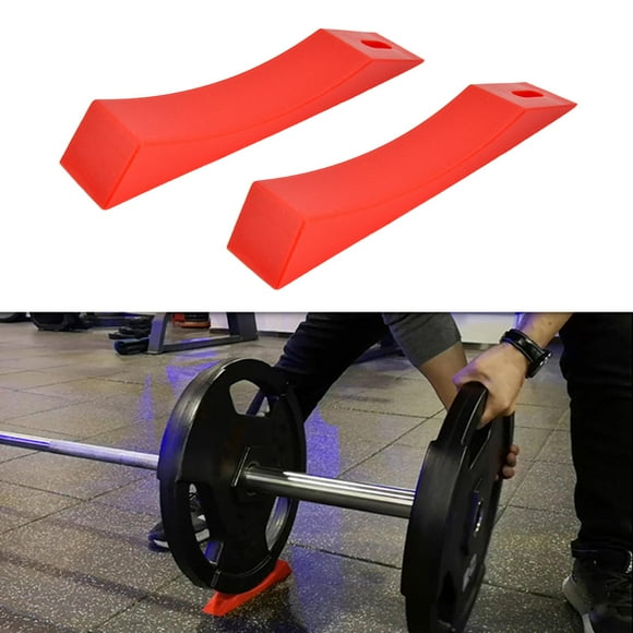 Barbell Cuñas de Peso para Cargar Y Pesas de Forma Segura Y Sin para La Fuerza Fitness Entrenamiento de Macarena almohadilla de silicona con barra