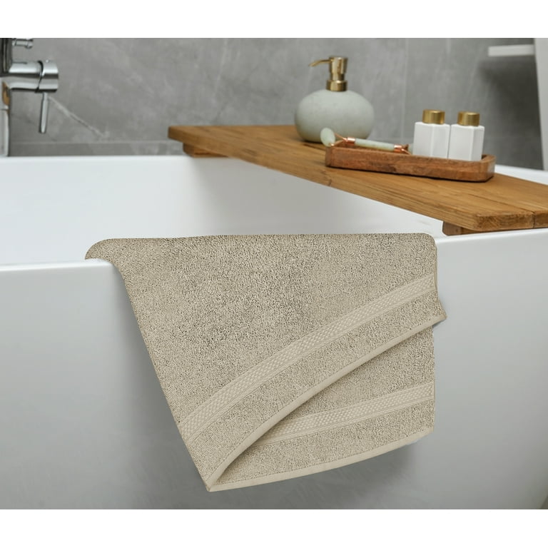 A1HC 100 Cotton 4 Pack Bath Towel 24 X48