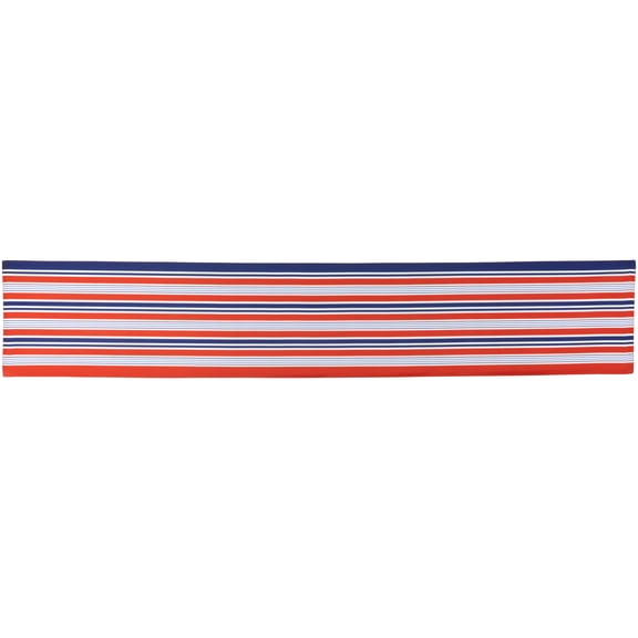 Northlight Americana Striped Table Runner - Red White and Blue - 6'