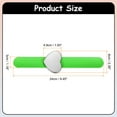 thumbnail image 2 of Uxcell 2pcs Magnetic Pin Holder Wristband Heart-Shaped Wrist Sewing Pincushion Silicone Strap Bracelet for Sewing Quilting Green, 2 of 6