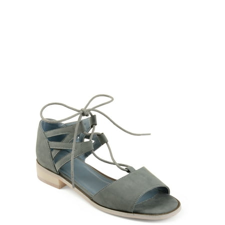 Mephisto Nubuck Sandals - Womens Faux Nubuck Criss-cross Lace-up Sandals