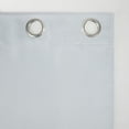 thumbnail image 4 of Sun Zero Nolan 1-Piece Energy Saving Blackout Grommet Curtain Panel, 40"X63", Dove White, 4 of 9
