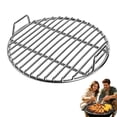 thumbnail image 2 of Grille de Gril en Acier Inoxydable, Grilles Rondes de Cuisson Extra Épaisses de Remplacement avec Poignée pour Pique-Nique et Cuisson Extérieure, Grille en Acier Inoxydable, 2 of 7