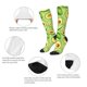 thumbnail image 3 of Fotbe Green Avocado Calcetas Divertidas Estampadas para Hombre y Mujer, Calcetas de Algodón hasta la Rodilla para Caminar, Correr, Enfermería y Embarazo, 3 of 6