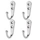 thumbnail image 3 of 10pcs Wall Hooks With Screws Alloy Hanging Single Hook Bathroom Coat Clothes Hanger Muti-function Hooks Home Organization, 3 of 6