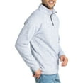 thumbnail image 3 of Fruit of the Loom Men's Sweater Fleece Quarter Zip Pullover, 3 of 8