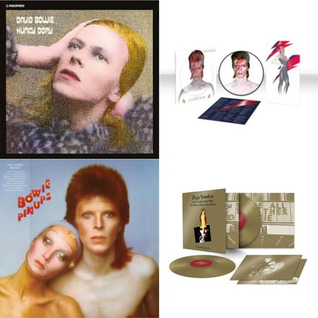 Hunky Dory & Aladdin Sane (2013 Remaster) (Picture Disc) & Pinups (2015 Remaster) & Ziggy Stardust & The Spiders From Mars Ost (50Th Anniversary/2LP)