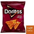 thumbnail image 3 of Doritos Spicy Nacho Flavored Tortilla Chips, 9.25 oz Bag - 2 Pack, 3 of 6