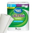 thumbnail image 1 of Great Value Ultra Essuie-tout, 2 équivalant à 3 rouleaux, 1 of 8