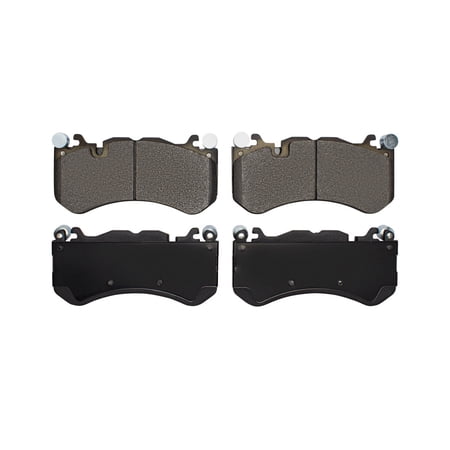 KarParts360 For Mercedes-Benz SL63 AMG 2009-2019 Brake Pads | Low Metallic Friction | Electronic Pad Wear Sensor | 187.5 Millimeters / 7.38 Inches Inner and Outer Pad Width