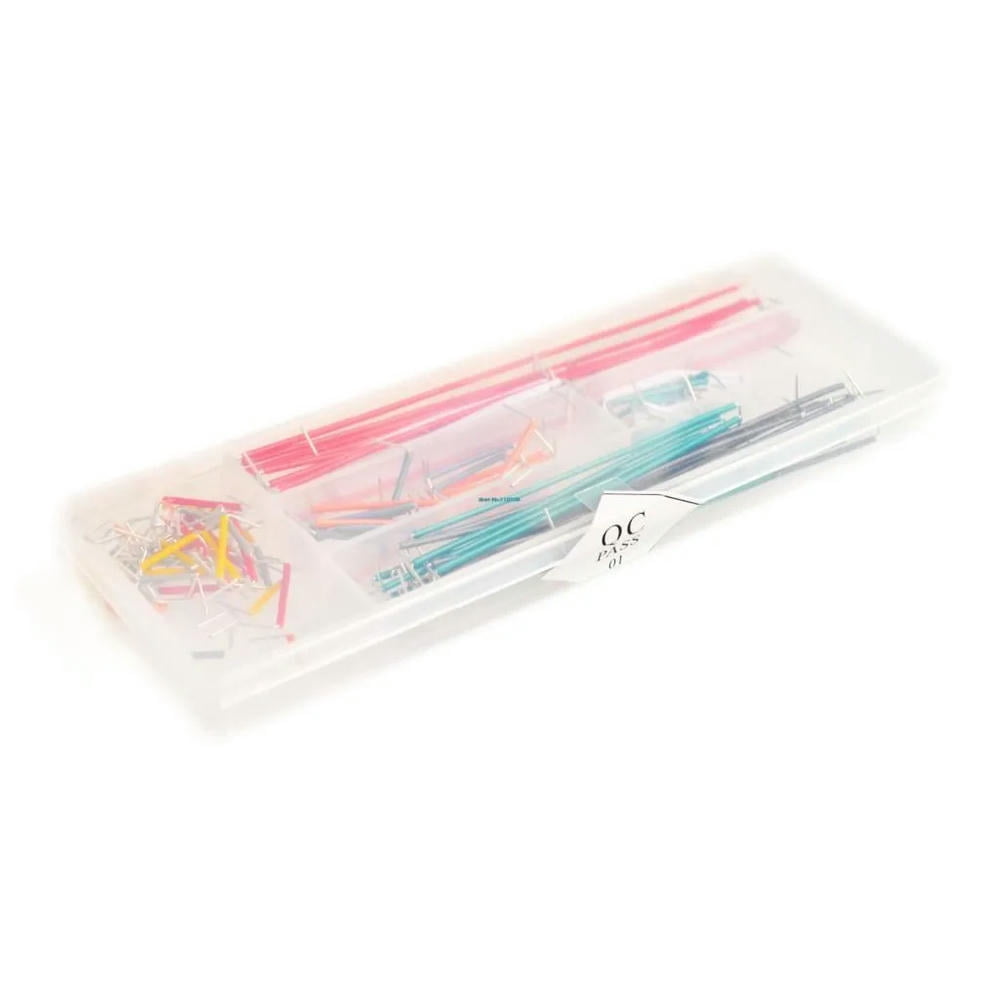 FOR 14kind 10strip = 140pcs U Shape Solderless Breadboard Jumper Cable Wire Kit For PCB Bread Board