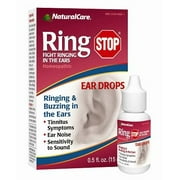 Angle View: RingStop Tinnitus Treatment Liquid Drops - 1/2oz Bottle