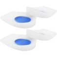 thumbnail image 3 of Paquete de 2 copas protectoras ortopédicas de silicona para mayor comodidad en el calzado para exteriores, almohadillas para el talón para mujer, 3 of 8