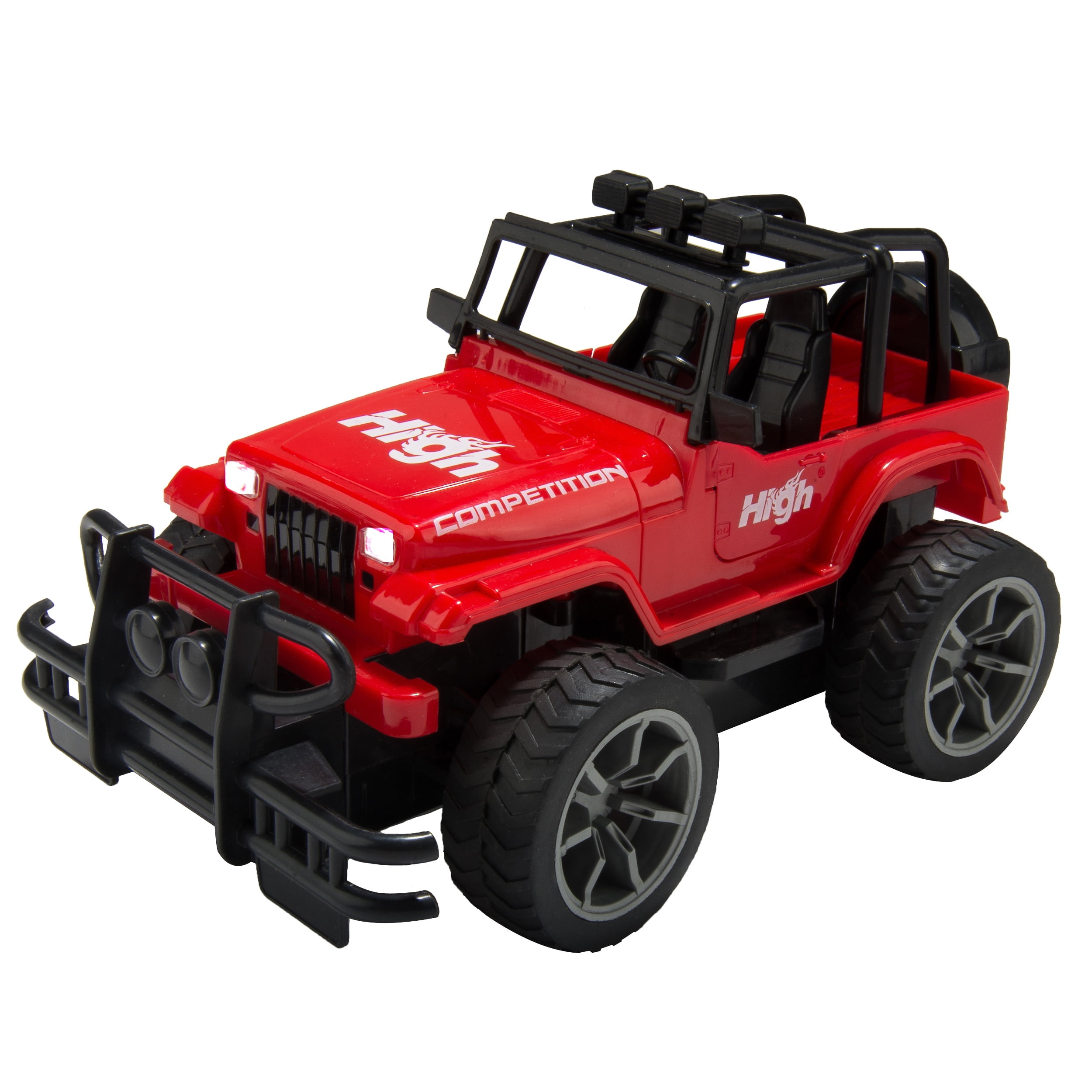 Remote Control Jeep 4x4 with Ramp Hard off Road Scale 1:12