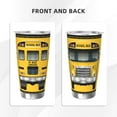 thumbnail image 2 of Bus Driver Appreciation Gifts, 20oz Stainless Steel Travel Tumbler Coffee Mug, 2 of 6