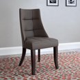 thumbnail image 2 of CorLiving Tufted Brown Dining Accent Chairs, 2 of 6