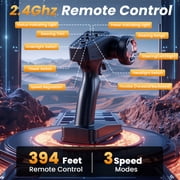 AUOSHI 1:16 Brushless Remote Control Car – 40+MPH Fast Off-Road RC Toy Truck, 4WD All-Terrain, 70 Min Runtime w/ 2 Batteries, LED Lights, Waterproof, Full Metal Drive Shaft – Gift for Kids & Adults