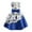 Z328-Blue-D, variante sur PMVFHDE Liquidation Robes Fille Taille 10-12 Tout-Petit Enfant Fille Dentelle Sans Manches Robe de Soirée Vêtements, Beige, 2-3 Ans