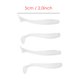 thumbnail image 5 of Señuelos De Pesca De Plástico Blando T-Tail Grub Worm Baits Fish Tackle Accesorio Perla Blanca 50 Unids 5 Cm Guardurnaity OD003850-00, 5 of 7