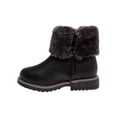 thumbnail image 2 of Rugged Bear Toddler  Girls Low Top Boots, Coal Black, 9, 2 of 5