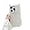 White, variant on for iPhone Case,Cute Glitter Sparkle Sparkly Silicone Cat Ear Shape Camera Lens Protection Soft Shockproof Phone Case (Pink,iPhone 13 Pro)