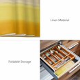 thumbnail image 6 of Placemats Set of 8, Yellow Ombre Woven Placemat, Linen Place Mats for Kitchen/Dining Tables, Modern Abstract Art Abstract Washable Table Mats for Party, 6 of 8