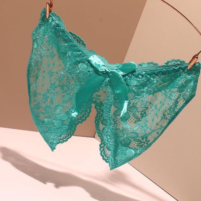 Womens Underwear - Lace Low Rise Panties with Delicate Triangle Design for Everyday Comfort and Style