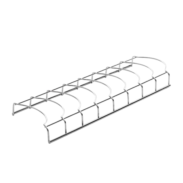 Bookk Lid Organizer 8 Tier Rack Holder Stainless Steel With Finish For Bakeware Cutting Boards Pans Serving Trays In Cabinet & Pantry