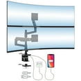 thumbnail image 6 of Heavy-Duty Dual Stacking Monitor Mount with Pole & Gas Spring Arms, 6 of 19