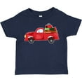 thumbnail image 3 of Inktastic Christmas Red Vintage Truck with Presents Boys or Girls Toddler T-Shirt, 3 of 5