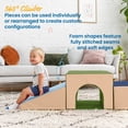 thumbnail image 4 of ECR4Kids SoftZone Lincoln Tunnel 360 Degree Climber, Toddler Playset, Earthtone, 9-Piece, 4 of 9