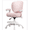 Pink, variant on Hoffree Kids Desk Chair with Adjustable Backrest Flipped Arms Ergonomic Study Chair wtih Adjustable Footrest Height Rolling Pink office chair for Teens Boys Girls in Study Room