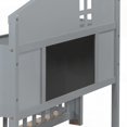 thumbnail image 4 of Full-size Montessori Floor Bed - Storage & Fun | Grey, 4 of 17