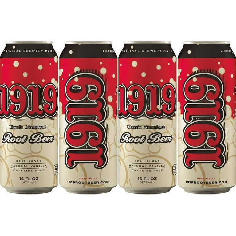 1919 Classic American Root Beer, 16oz Soda, 12 Pack - Walmart.com