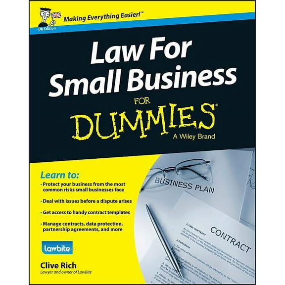 For Dummies Law for Small Business for Dummies, UK Edition, (Paperback)