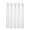 White, variant on Uxcell 16x100mm Polystyrene Round Bottom Centrifuge Test Tubes Blue 20 Pack
