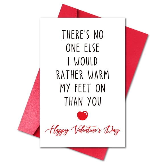 Tarjeta LYMEQING Divertida para el Día de San Valentín Regalo Romántico