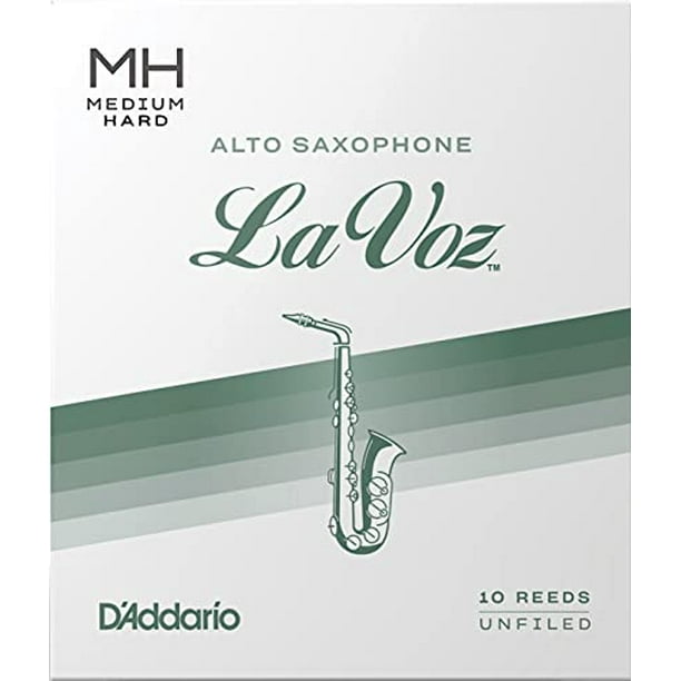D'Addario Anches Saxophone Alto Rico - Paquet de 3