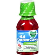 P & G Vicks Formula 44 Custom Care Nasal Congestion Relief, 6 oz