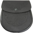 thumbnail image 5 of Authentic Black Leather Scottish Kilt Sporran Pouch and Belt, 5 of 5