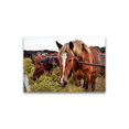 thumbnail image 1 of Horses Eating Hay  Poster -Image by Shutterstock, 1 of 2