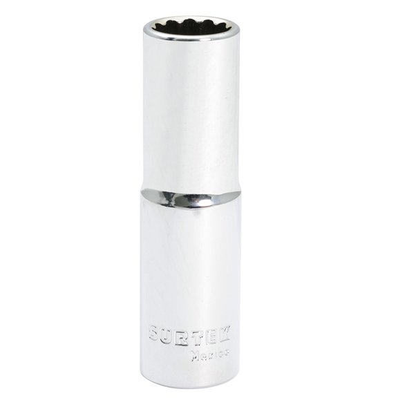 Surtek 1/2” Long Socket, 12 Points, 1/2” Steel