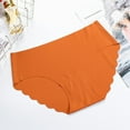 thumbnail image 2 of KOERIM Women Soft Seamless Panties Underwear Scalloped Trim Bikini Panty Breathable Hipster Stretch Underpants, 2 of 5
