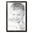 thumbnail image 2 of ArtToFrames 16x25 inch Black with Sliver slope Picture Frame, Black Wood Poster Frame (4984), 2 of 7