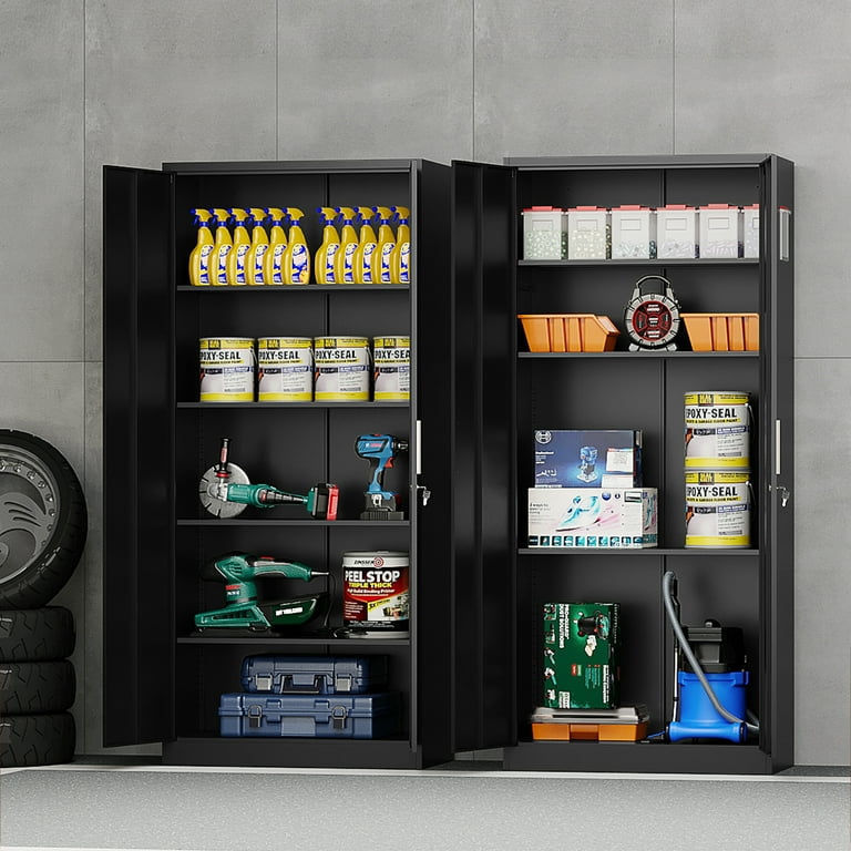 Fesbos Metal Garage Storage Cabinet