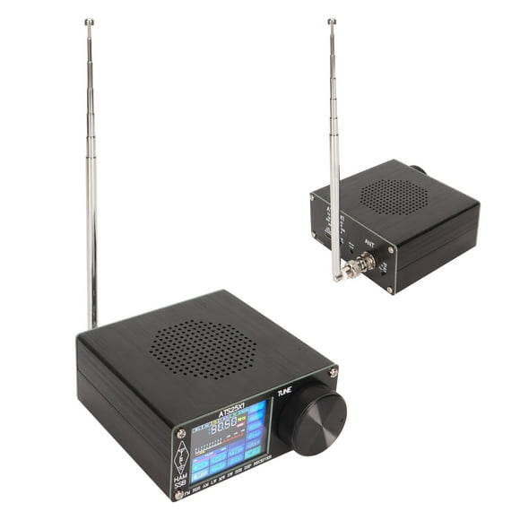 DSP Receiver, Type C Charging Full Band ATS25X1 Si4732 Radio Receiver 3.5mm Stereo Output Portable 3000mAh Battery FM LW MW SW SSB for Camping