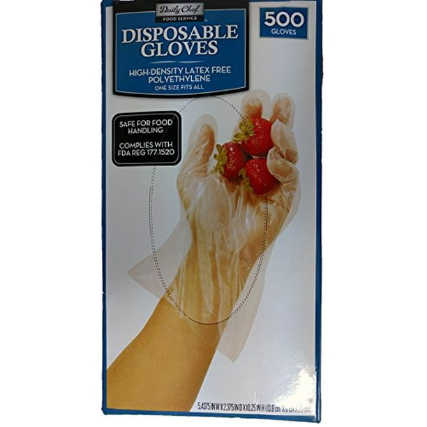 Daily Chef Disposable Gloves 500 Count