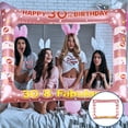 thumbnail image 2 of KAKOWELY Photo Booth Frame 1 Pc Birthday Inflatable Photo Frame PVC Party Photo Props Supply for Age 3027.95"X22.83"X0.04", 2 of 5