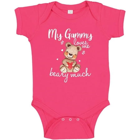 

My Gammy Loves Me Beary Much Baby One Piece Bodysuit Or Toddler Shirt Gammy Baby Gift for Baby Boy or Girl